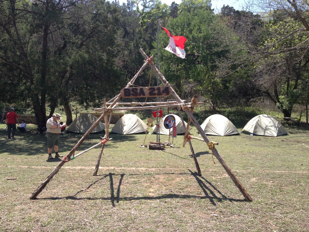 2013/04(April)/Troop214-Shoot-o-ree/1024x768_2013-04-06-Troop214-Shoot-o-ree-17-Allen-inspecting-camp.JPG