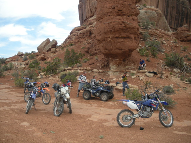 2013-05-04-Moab-09-BertLane-LarryMitro-CarmineV-RoverPederson-JayHartway.JPG