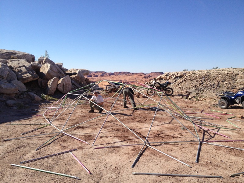 2013-05-03-Moab-01_05-Geodome-Justin-Josh.JPG