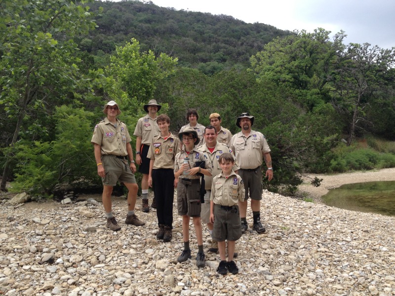2013/06(June)/Troop214-Lost-Maples/800x600_2013-06-02-Troop214-Lost-Maples-06-Travis-Matt-Chance-Tyler-Carson-Allen-Anthony-Brian-Scot.JPG