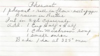 2013/11(November)/SD-Hunting/1985-Grandmas-Pheasant-Recipie.JPG