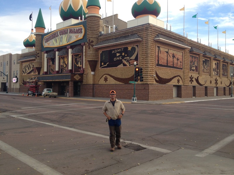 2013/11(November)/SD-Hunting/800x600_2013-11-08-SD-Pheasant-Hunting-01-Corn-Palace-Daryl.JPG