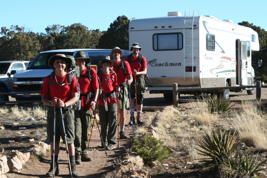 2013-03-14-Grand-Canyon-10-Hermits-Rest-Chance-Nathan-Lance-Travis-Matt-RV-leaving-GOOD.JPG