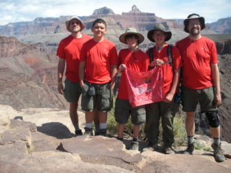 2013-03-16-Grand-Canyon-034-Plateau-Point-Travis-Lance-Chance-Nathan-Matt-GOOD.JPG