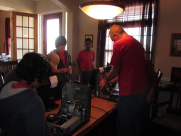 2014-01-26-Computer-Merit-Badge-02-Tyler-Jared-Nathan-Jordan-Travis-Krishanu.JPG