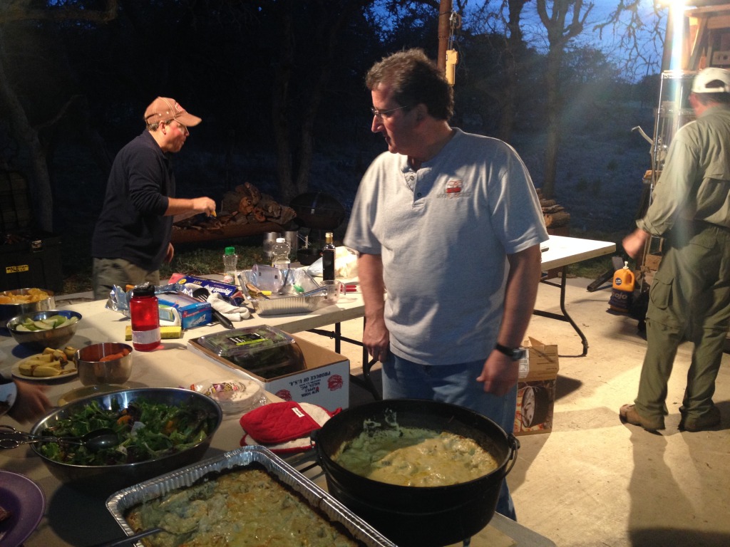2014/02(February)/Troop214-and-Troop990-Wild-West-Bluestem-Camping/1024x768_2014-02-22-Troop214-990-Bluestem-005-chow-line-cook-with-au-gratin-potatos.JPG
