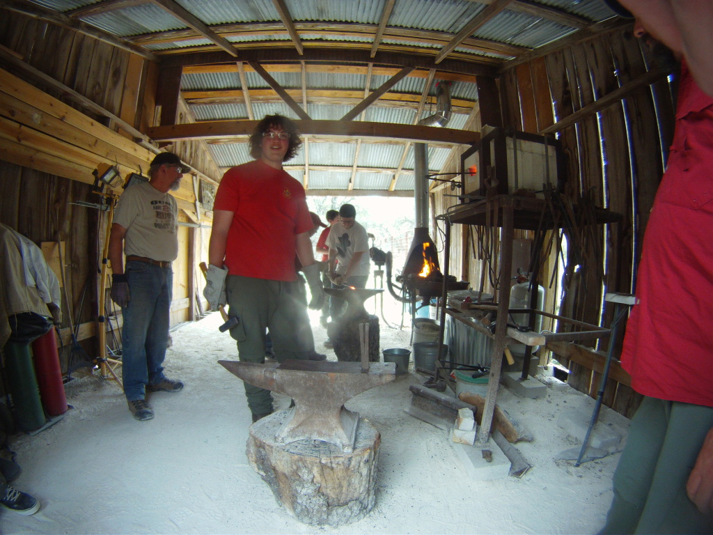 2014/02(February)/Troop214-and-Troop990-Wild-West-Bluestem-Camping/1024x768_2014-02-22-Troop214-990-Bluestem-060-BlackSmith-Carson.JPG