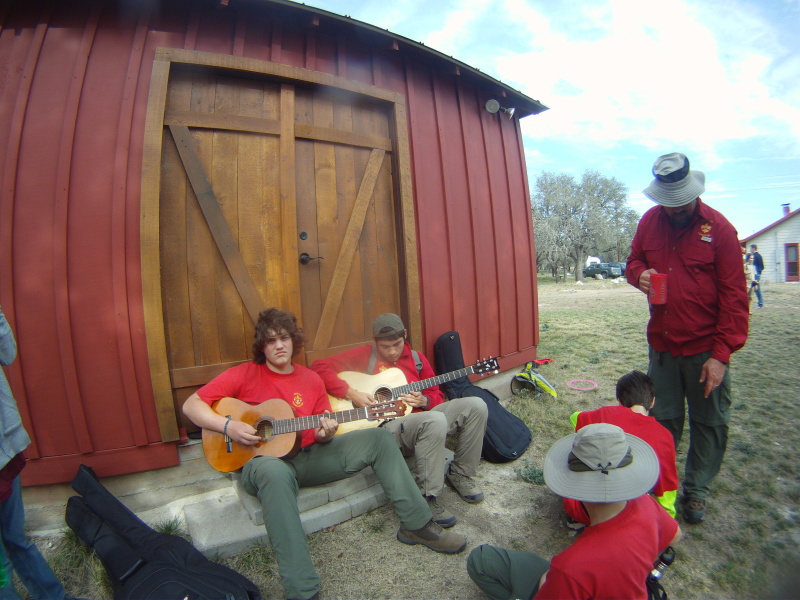 2014/02(February)/Troop214-and-Troop990-Wild-West-Bluestem-Camping/800x600_2014-02-22-Troop214-990-Bluestem-003-Carson-Anthony-Scot-Guitars.JPG