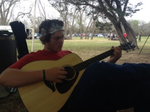 2014-03-22-Troop214-Lake-Georgetown-2-Carson-guitar.JPG