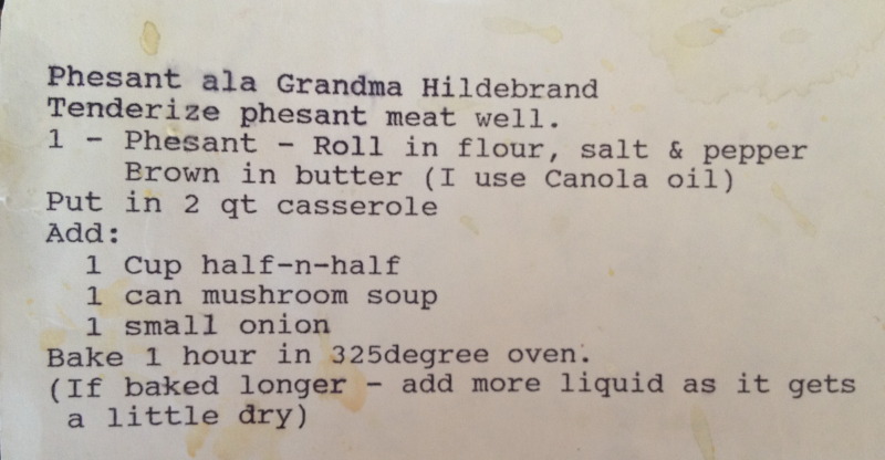 2015/01(January)/Misc/800x600_2015-01-06-Grandma-Mary-Hildebrand-Pheasant-Recipie.JPG