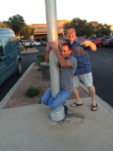 2015-02-11-ERM-Phoenix-05-MarkGeorgas-stuck-on-a-pole.JPG