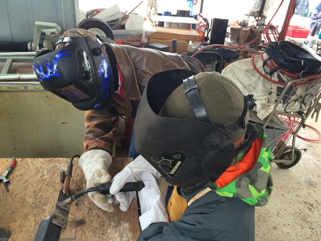 2015/02(February)/Troop214-Bluestem-with-Troop990/1024x768_2015-02-28-Troop214-Troop990-Bluestem-82-welding-Travis-PatrickB.JPG