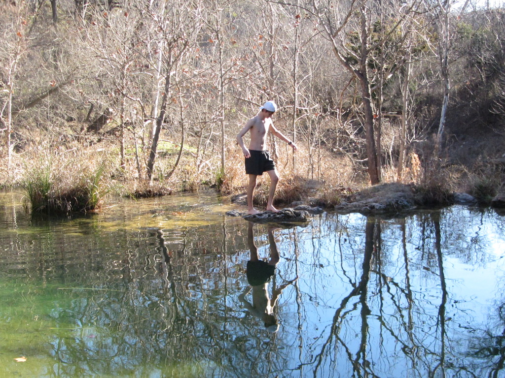 2015/02(February)/Troop214-Colorado-Bend-Philmont-prep/Pond-jump-sequences/2015-02-07-Colorado-Bend-Philmont-Prep-pond-jumping-001-Chance.JPG