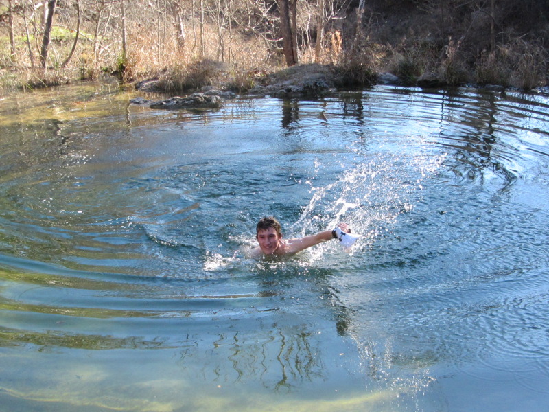 2015-02-07-Colorado-Bend-Philmont-Prep-pond-jumping-093-Chance.JPG