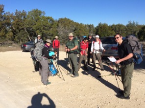 2015-02-07-Philmont-Shakedown2-Colorado-Bend-State-Park-01-Carl-Becky-Troy-Ron-Sebastian-Carson-Chance-Nathan.JPG