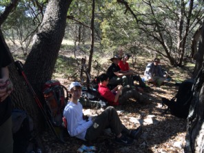 2015-02-07-Philmont-Shakedown2-Colorado-Bend-State-Park-04-Chance-Sebastian-Will-Dax-Carl.JPG