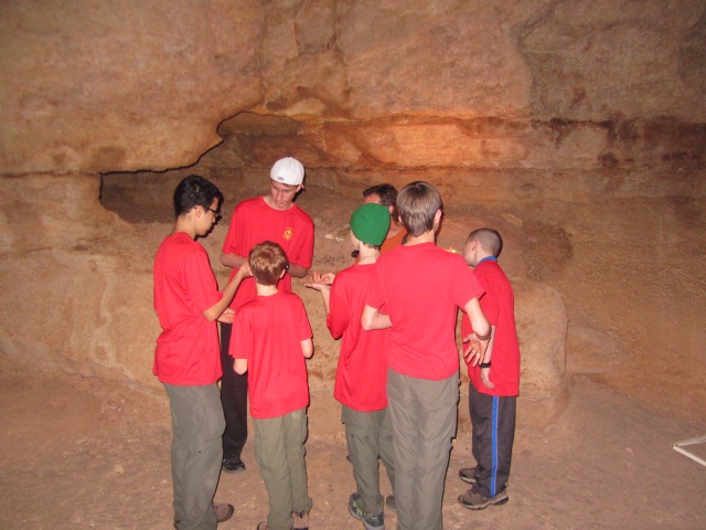 2015/02(February)/Troop214-Davis-Mountains/640x480_2015-02-14-Troop214-Davis-Mountains-035-Cave-Sebastian-Chance-ConnorM-Dax-Tyler.JPG