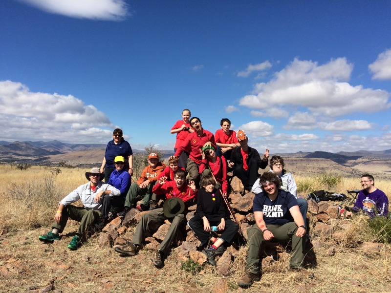 2015/02(February)/Troop214-Davis-Mountains/800x600_2015-02-15-Troop214-Davis-Mountains-044-Travis-Suzi-Stacy-John-Zach-ConnorM-Sebastian-Tyler-Dax-Case-Jack-Chance-Quintin-Carson-Matt.JPG