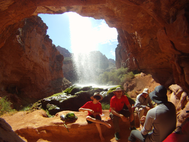 2015/03(March)/Grand-Canyon/4star/800x600_2015-03-17-Grand-Canyon-4star-54-Ribbon-Falls-Dax-Travis-Carl-Connor.jpg