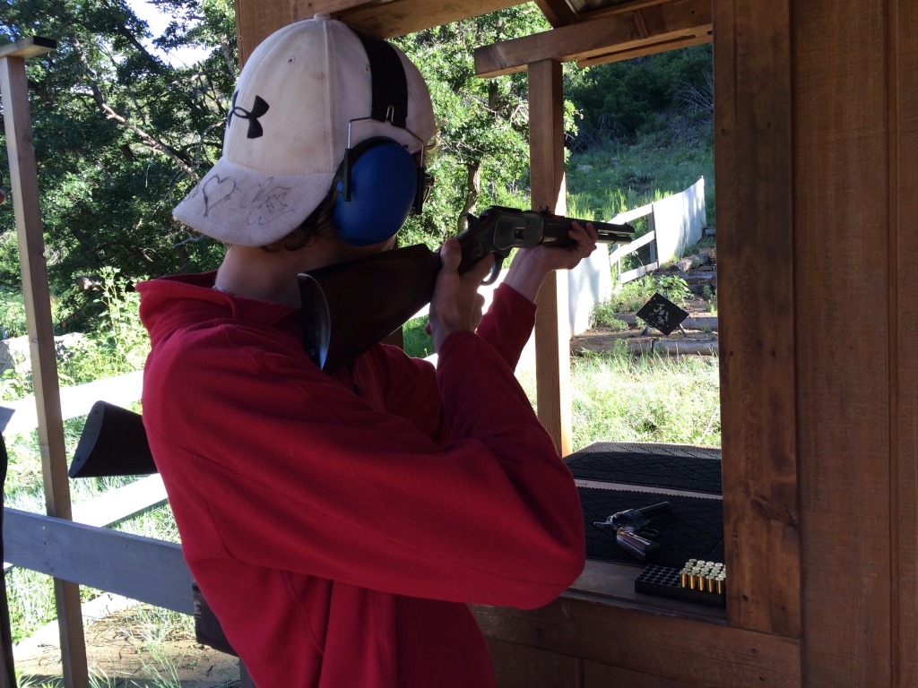 2015/07(July)/Philmont-630e-Crew-8787-Troop214/4star/1024x768_2015-07-10-Philmont-4star-05-Ponil-Cowboy-shooting-guns-Chance.JPG