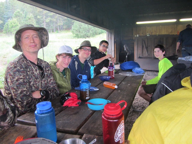 2015/07(July)/Philmont-630e-Crew-8787-Troop214/4star/640x480_2015-07-04-Philmont-4star-13-Clarks-Fork-PatDuffy-Chance-Nathan-Sebastian-Dax-chuckwagon.JPG