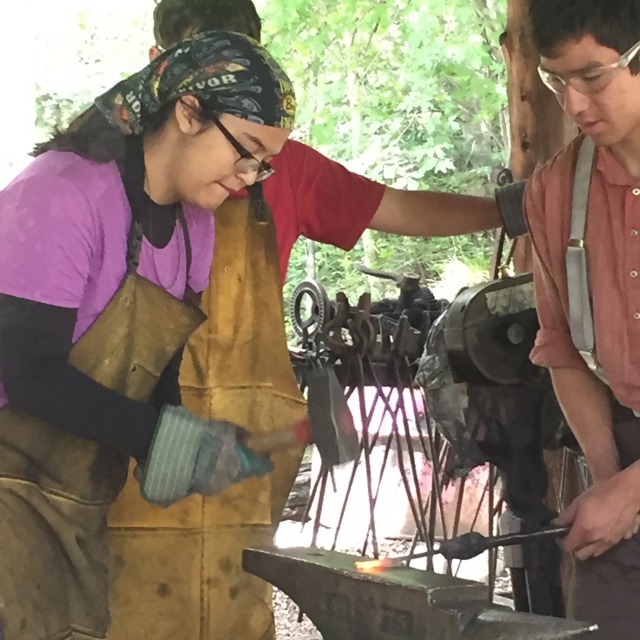 2015/07(July)/Philmont-630e-Crew-8787-Troop214/4star/640x480_2015-07-08-Philmont-4star-11-Rhys-blacksmith.JPG