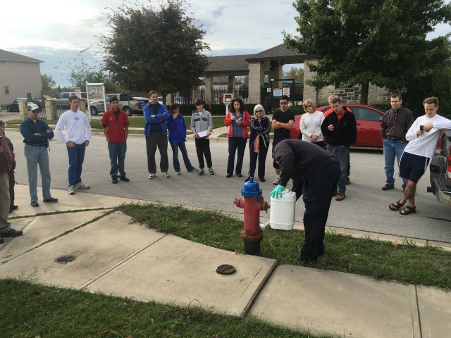 2015-11-14-Dax-Eagle-Project-paint-fire-hydrants-storm-drains-14-ChrisAusten-Scot-Brondel-Stan-Steve-Katie-Dax-Suzi-Susana-Sebastian-Janeen-Jim-Troy-MikeHoneycutt-Josh-MrGlanville.JPG
