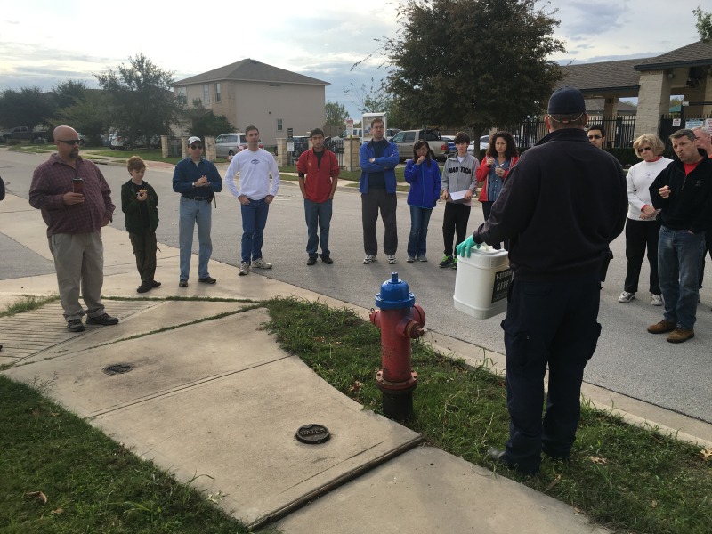 2015-11-14-Dax-Eagle-Project-paint-fire-hydrants-storm-drains-13-Scot-Brondel-Stan-Steve-Katie-Dax-Suzi-Susana-Sebastian-Janeen-Jim-Troy-MikeHoneycutt-Troy-MrGlanville.JPG