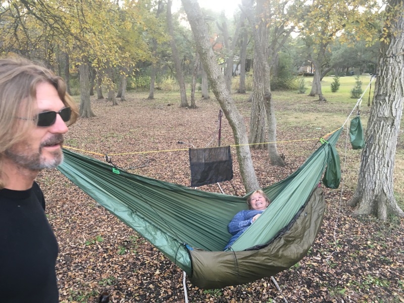 2015/12(December)/Justin-visit/2015-12-09-Justin-visit-Christmas-01-hammock-with-UQ-Janeen.JPG