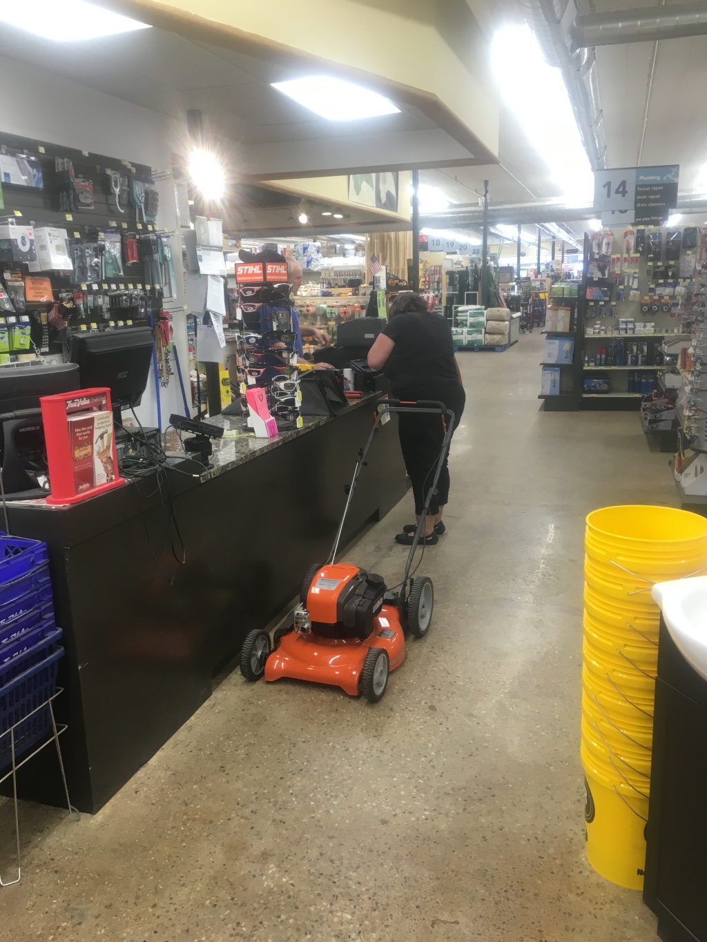 2016-06-23-Appalachian-Trail-389-Jess-buys-mower-Sheffield-MA.JPG