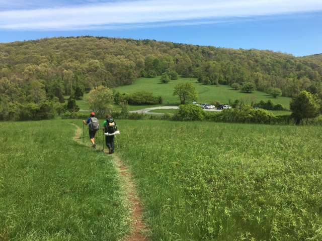 2016-05-16-Appalachian-Trail-216-SecretAgent-Garfield-with-cornbread.JPG