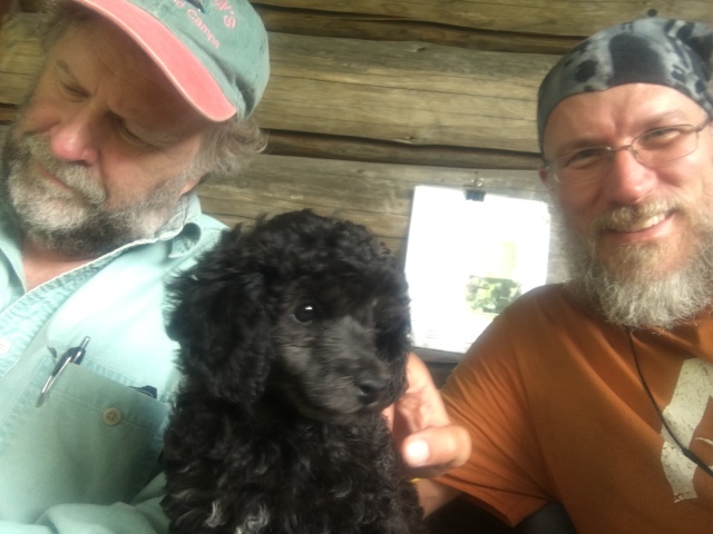 2016/03(March)/2016-03-Appalachian-Trail-BEST/640x480_2016-08-02-Appalachian-Trail-573-Harrison-dog-and-Bevo.JPG
