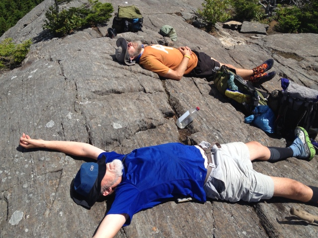 2016-08-07-Appalachian-Trail-610-GrandDaddyLongLegs-Bevo-lunch-nap.JPG