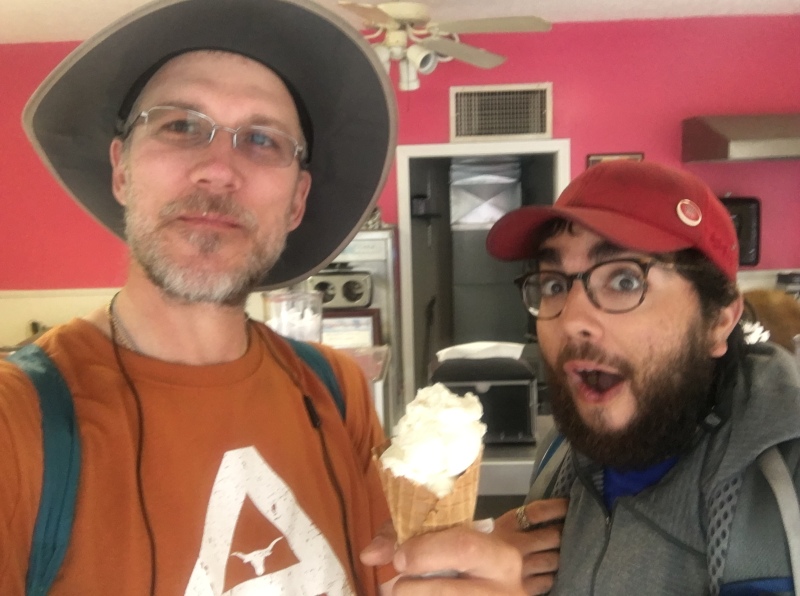 2016/03(March)/2016-03-Appalachian-Trail-BEST/800x600_2016-04-21-Appalachian-Trail-139-Bevo-SecretAgent-ice-cream-for-breakfast.JPG