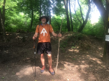 2016-06-02-Appalachian-Trail-300-Bevo-replacment-pole-for-the-day.JPG