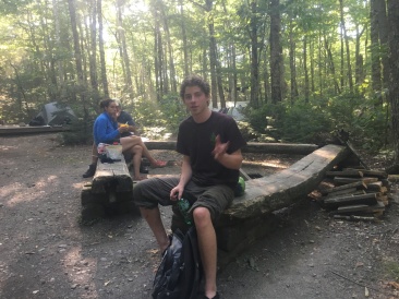 2016-08-11-Appalachian-Trail-636-Cheddar-on-final-night-at-Katahdin.JPG