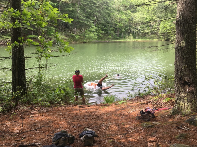 2016-05-11-Appalachian-Trail-204-Stitch-Bevo-swimming-in-pond-SecretAgent-GOOD.JPG