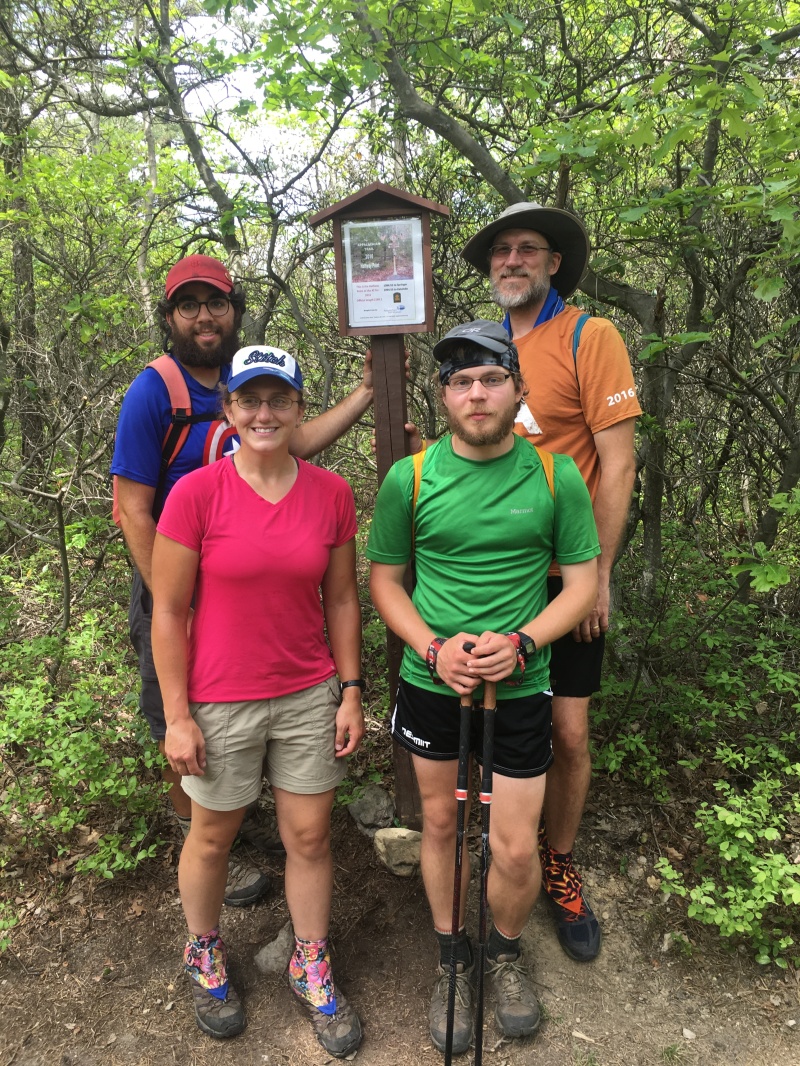 2016-05-29-Appalachian-Trail-270-SecretAgent-Stitch-Garfield-Bevo-halfway-sign-GOOD.JPG
