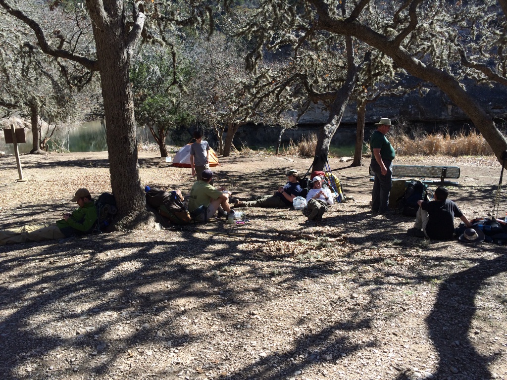 2015-01-18-Philmont-Shakedown1-Lost-Maples-03-Dax-Carson-Chance-Ron-Will.JPG