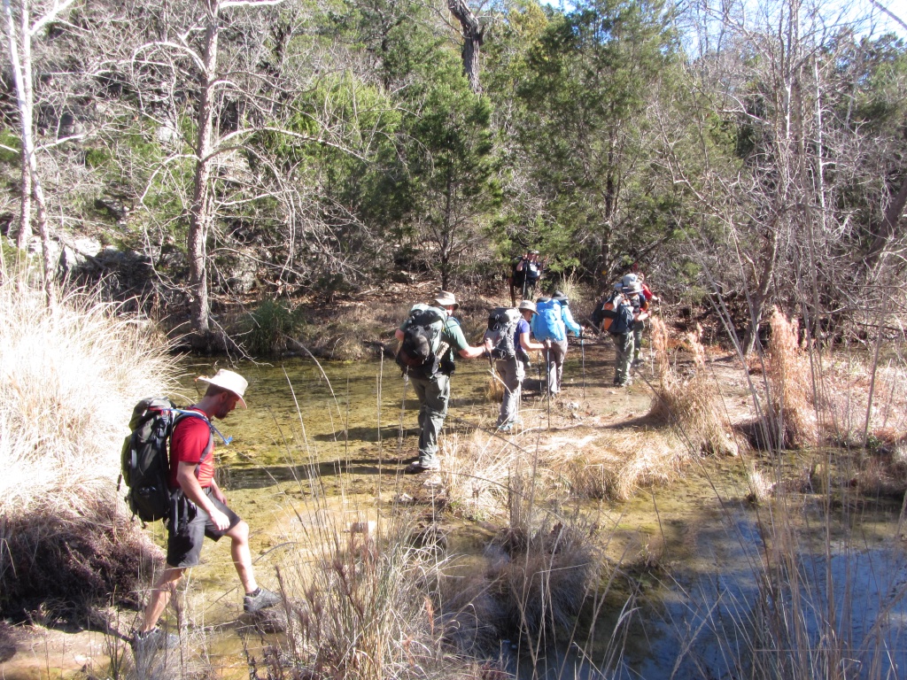 2015-02-07-Colorado-Bend-Philmont-Prep-18-Troy-Ron-Becky-Rhys-Dax.JPG
