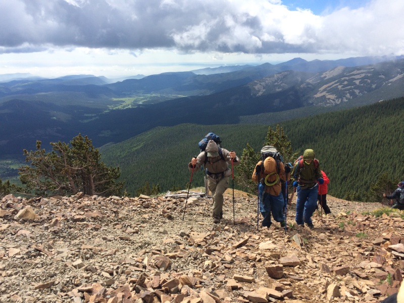 2015-07-08-Philmont-4star-07-Baldy-PatDuffy-Dax-Chance.JPG