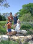 2004-04-01-wildflower-center-03-Chance-Dax-Vale-Kyla.JPG