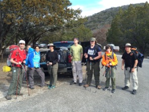 2015-01-17-Philmont-Shakedown1-Lost-Maples-04-Chance-Rhys-Becky-Carson-Dax-Will.JPG
