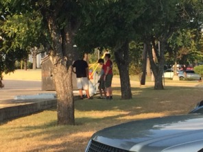 2015-08-22-Troop214-Video-game-Lockin-pre-clean-up-6-Anthony-Dax-Case.JPG