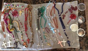 2017-01-Grammy-Items-55-rosaries.JPG