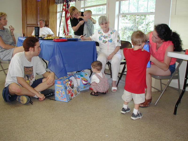 2002-05-05-Dax-Bday-44-presents-Suzi-Mark-Katie-Kyla-Susana-Chance.JPG