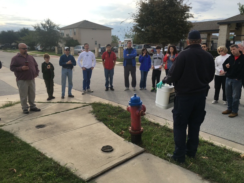 2015-11-14-Dax-Eagle-Project-paint-fire-hydrants-storm-drains-13-Scot-Brondel-Stan-Steve-Katie-Dax-Suzi-Susana-Sebastian-Janeen-Jim-Troy-MikeHoneycutt-Troy-MrGlanville.JPG