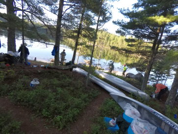 2018-06-14-Northern-Tier-Crew8787-06-setting-up-camp-bear-canoe.JPG