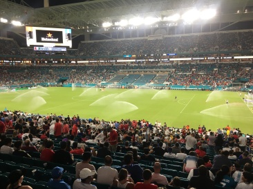 2018-07-31-VA-Miami-9-Soccer-ManchesterUnited-vs-Real-Madrid-sprinklers-mid-game.JPG