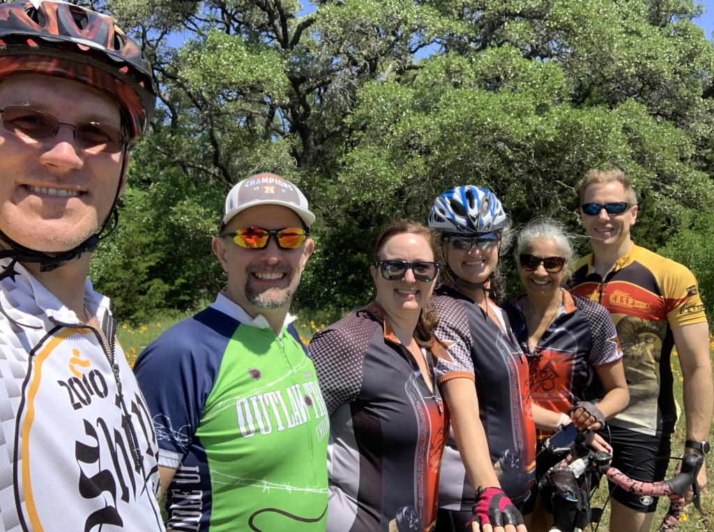 2019-04-27-Austin-to-Fredricksburg-bicycle-ride-07-Travis-Ren-Marci-Suzi-Kavita-Ben.JPG
